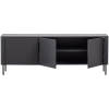 377593 MZ 04 VS WP Gunnar tv meubel 154cm grenen matzwart L1