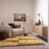 377593 MD 801396 ND 377525 NM 02 SF WP Gunar tv meubel 154cm mud Loft vloerlamp stippen Baggy loveseat geweven stof naturel vierkant