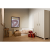 375473 D 377590 W 01 SF ES Noah gaderobekast Carter hoekbed grenen wit