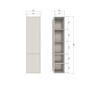 377560 DU 50 BT MEGGY OPBERGKAST SMAL XL 55CM