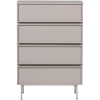 377549 Z 02 VS ES Tours ladekast 4 lades melamine mdf zand F1