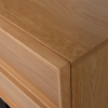 377548 N 02 VS ES Tours nachtkastje 2 lades melamine mdf naturel