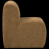 377519 H 04 VS WE Mojo eetbankje 84cm rugleuning ribstof honinggeel R1
