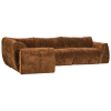 377528 MB 03 VS WE Baggy hoekbank links 3D chenille middenbruin