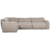 377528 NM 02 VS WE Baggy hoekbank links geweven stof naturel melange F1