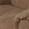 377525 BR 01 VS WE Baggy loveseat geweven chenille bruin detail C1