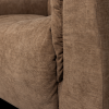 377525 BR 02 VS WE Baggy loveseat geweven chenille bruin detail C2