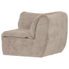 377523 SA 03 VS WE Baggy hoekelement 3D chenille zand