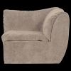 377523 SA 02 VS WE Baggy hoekelement 3D chenille zand R1