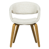 377505 NN 01 VS ES Yossi eetkamerstoel naturel met houten poot naturel F1