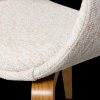 377505 NN 01 VS ES Yossi eetkamerstoel naturel met houten poot naturel detail