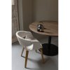 377505 NN 01 SF FA Yossi eetkamerstoel naturel met houten poot naturel