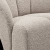 377463 EM 02 VS WE Mojo draaifauteuil boucle beige melange detail