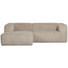 377432 RR 01 VS WE Bean chaise longue links grove ribstof travertin