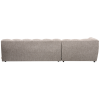 200420 KM 03 VS BL Allure chaise longue links geweven stof klei melange AK1