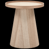 374059 N 01 VS FA Maud bijzettafel conisch hout naturel 50xO45cm