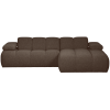 377465 BM 01 VS WE Mojo chaise longue rechts boucle bruin melange
