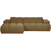 377464 GM 01 VS WE Mojo chaise longue links boucle geel bruin melange