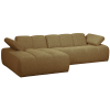 377464 GM 07 VS WE Mojo chaise longue links boucle geel bruin melange x