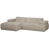 377464 EM 02 VS WE Mojo chaise longue links boucle beige melange SA