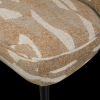 375690 CG 01 VS FA Sara fauteuil geweven camouflage dessin groen detail