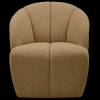 377463 GM 01 VS WE Mojo draaifauteuil boucle geel bruin melange