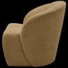 377463 GM 03 VS WE Mojo draaifauteuil boucle geel bruin melange