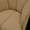 377463 GM 01 VS WE Mojo draaifauteuil boucle geel bruin melange detail