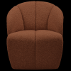 377463 RM 01 VS WE Mojo draaifauteuil boucle roest bruin melange