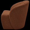 377463 RM 03 VS WE Mojo draaifauteuil boucle roest bruin melange