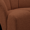377463 RM 02 VS WE Mojo draaifauteuil boucle roest bruin melange detail