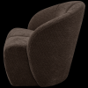 377463 B 03 VS WE Mojo draaifauteuil geweven ribstof bruin