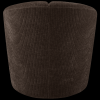 377463 B 04 VS WE Mojo draaifauteuil geweven ribstof bruin AK1