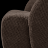 377463 B 01 VS WE Mojo draaifauteuil geweven ribstof bruin detail