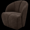 377463 B 02 VS WE Mojo draaifauteuil geweven ribstof bruin SA