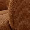 377463 R 02 VS WE Mojo draaifauteuil geweven ribstof roest bruin detail