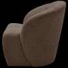 377463 BM 03 VS WE Mojo draaifauteuil boucle bruin melange