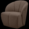 377463 BM 02 VS WE Mojo draaifauteuil boucle bruin melange SA