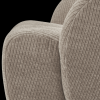 377463 D 01 VS WE Mojo draaifauteuil geweven ribstof donker zand detail