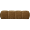 377461 H 01 VS WE Mojo bankje 160cm geweven ribstof honing geel