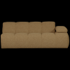 377457 GM 01 VS WE Mojo 2 zits met arm rechts boucle geel bruin melange
