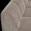 377457 D 02 VS WE Mojo 2 zits met arm rechts geweven ribstof donker zand detail