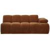 377457 R 01 VS WE Mojo 2 zits met arm rechts geweven ribstof roest bruin