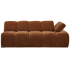 377457 R 03 VS WE Mojo 2 zits met arm rechts geweven ribstof roest bruin