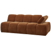 377457 R 04 VS WE Mojo 2 zits met arm rechts geweven ribstof roest bruin