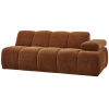 377457 R 02 VS WE Mojo 2 zits met arm rechts geweven ribstof roest bruin SA