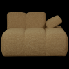 377460 GM 03 VS WE Mojo chaise longue element rechts boucle geel bruin melange