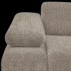 377452 D 01 VS WE Mojo 1 zits met arm links geweven ribstof donker zand detail