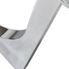 375096 C 01 VS WE Zaandam design poot metaal chroom 1 stuks detail