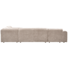 375075 N 04 VS WE Cloud hoekbank rechts geweven chenille naturel AK1